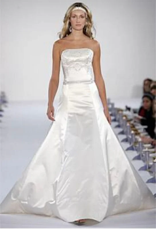 The Best Prices Reem Acra Silk Satin
