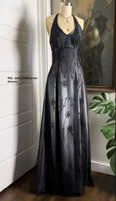 Price Fest Vintage V Neck A Line Formal Prom Dress Sexy Evening Gown  Y7914