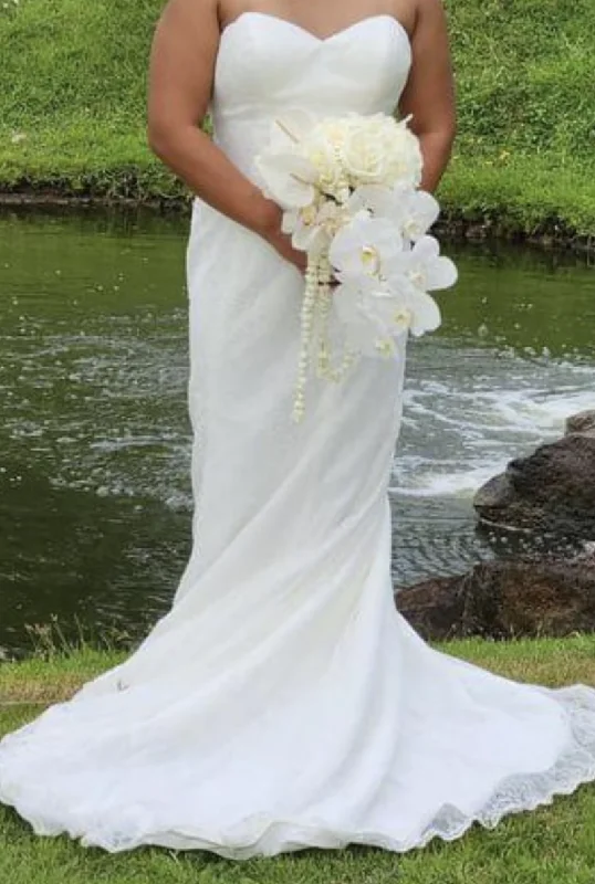 New Deals Sophia & Camilla Strapless Sweetheart Sheath Wedding Dress