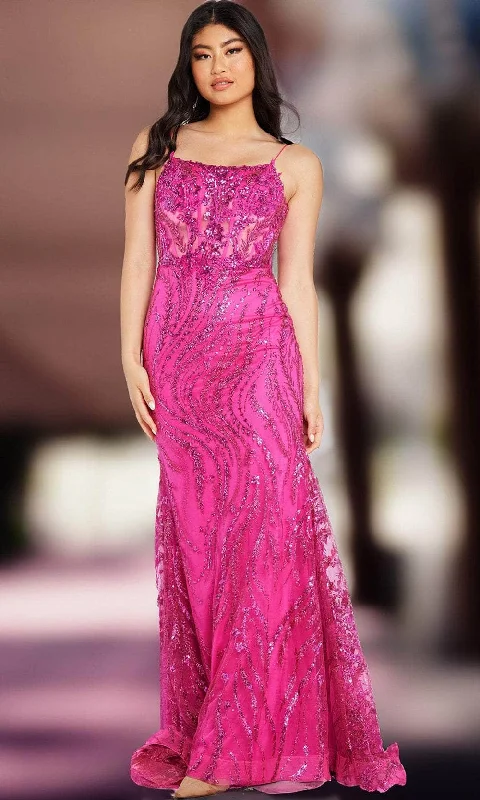 Must-Have Deals Jovani 23250 - Tie Back Mermaid Prom Dress