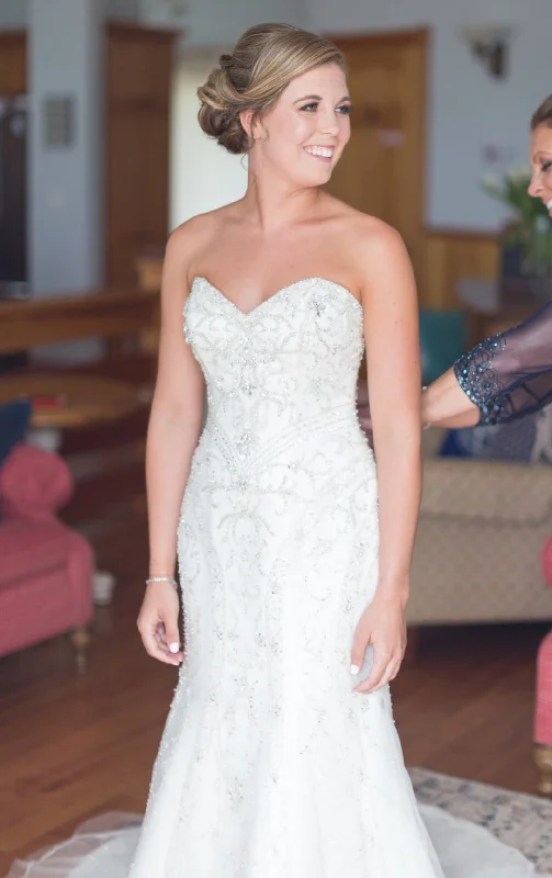 Big Discounts Private Collection 18988 Beaded Sweetheart Fit and Flare