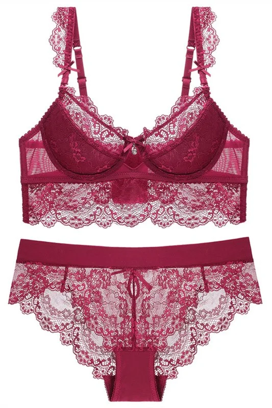 Limited Time Ivory Lace Lingerie Set