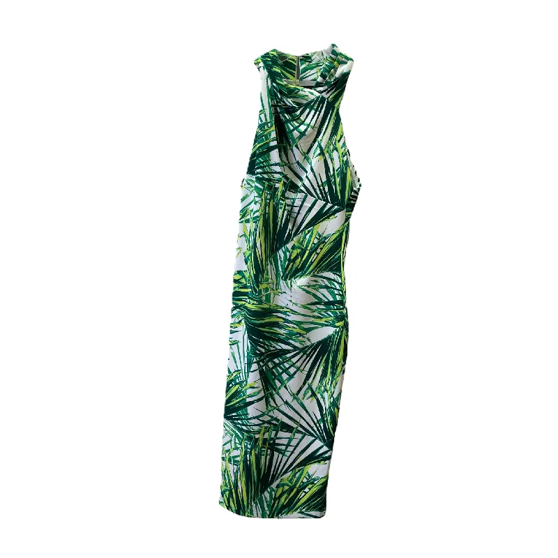 Buy More, Save More Green Dress Casual Midi By Rachel Roy, Size: Xl