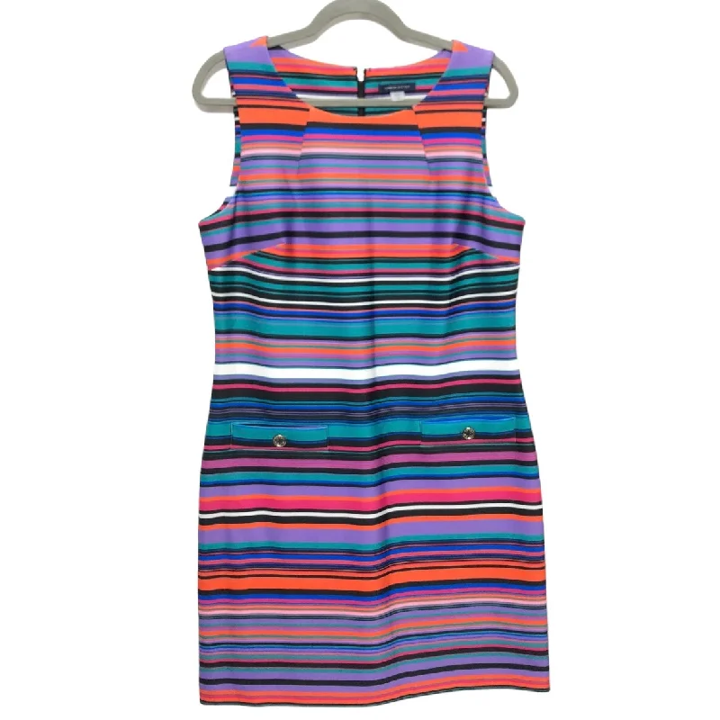 Extra Discounts Striped Pattern Dress Casual Short Tommy Hilfiger, Size 12