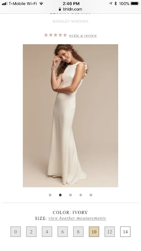 Year-End Clearance Badgley Mischka Heather