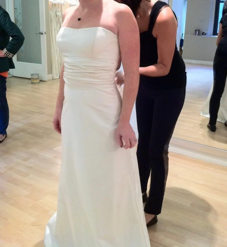 Can't Miss Jenny Yoo Tara - Elegant Strapless A-Line