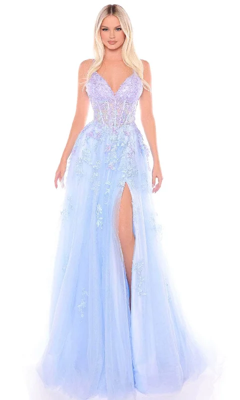 Crazy Deals Amarra 88115 - Lace Sleeveless Prom Gown