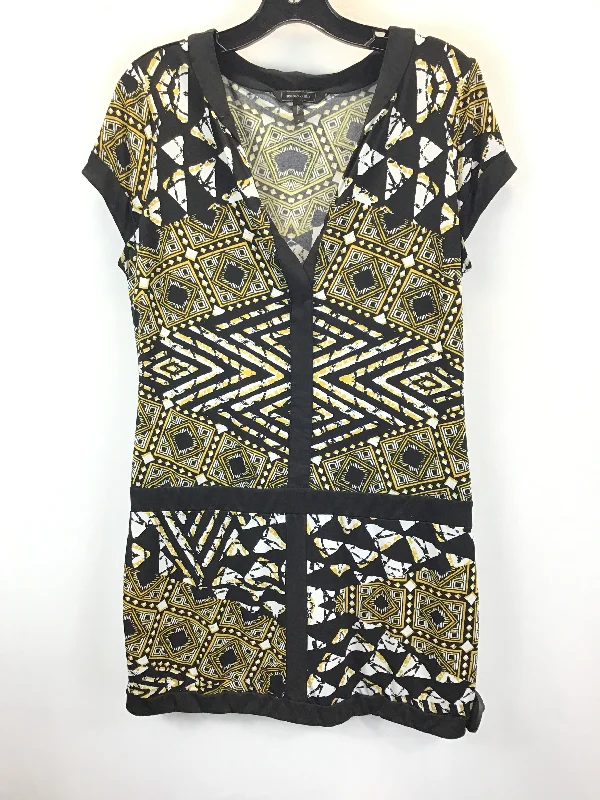 Bargain Bin Multi-colored Dress Casual Short Bcbgmaxazria, Size M