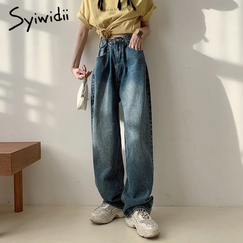 Stock Up and Save Awakecrm Back to College Syiwidii High Waisted Jeans for Women Baggy Straight Leg Fashion Clothes Xs Denim Joggers Pants Xl Vintage Streetwear Trousers Stock Up and Save Awakecrm Back to College Syiwidii High Waisted Jeans for Women Baggy Straight Leg Fashion Clothes Xs Denim Joggers Pants Xl Vintage Streetwear Trousers