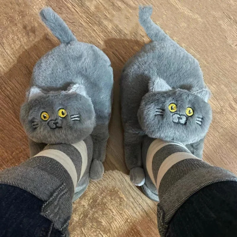 Limited Time Offer Awakecrm Cuddly Hug Cat Slippers Women Men Winter Home Slides Kawaii Floor Shoes Furry Slippers Girl White Mules Funny Cute Gift Slippers Limited Time Offer Awakecrm Cuddly Hug Cat Slippers Women Men Winter Home Slides Kawaii Floor Shoes Furry Slippers Girl White Mules Funny Cute Gift Slippers