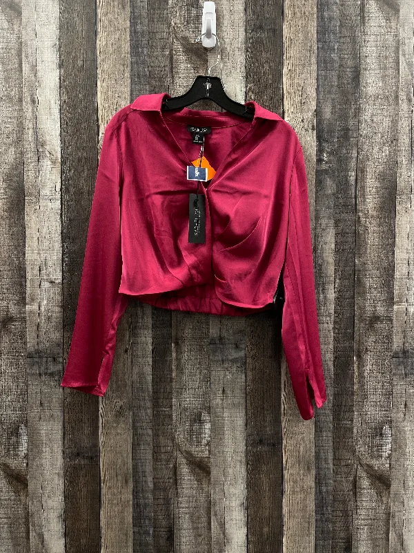 Final Markdown Blouse Long Sleeve By Rachel Zoe  Size: S