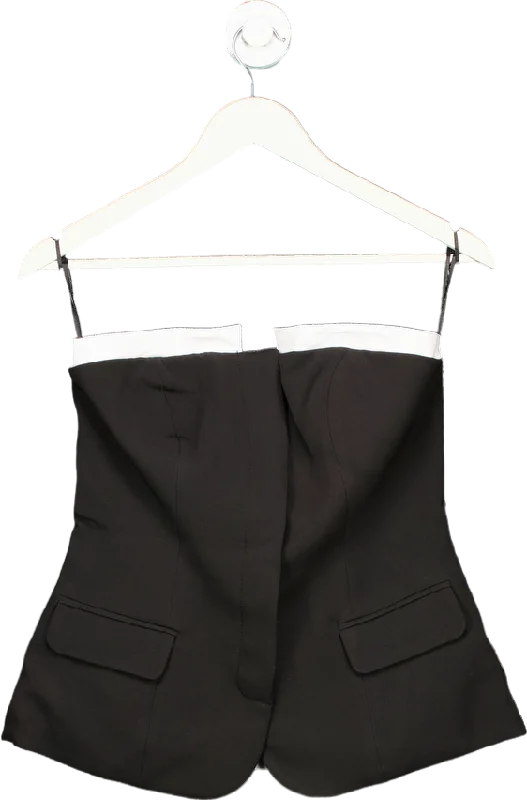 Fantastic Offers Key Couture Black Corset Brb White Reve UK M