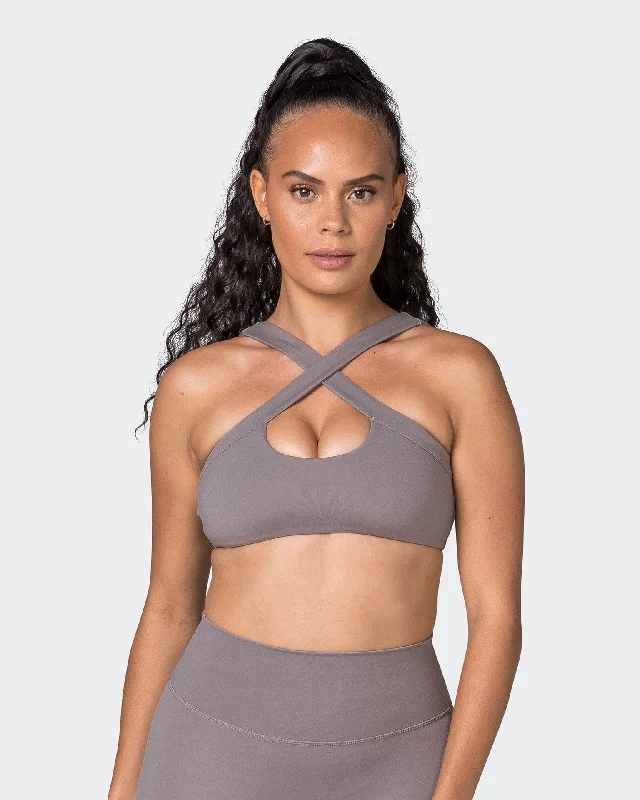 Markdowns Luxe Bralette - Pearl Grey