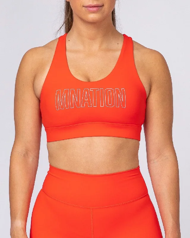 Deal of the Week Motion Sculpt Bra - Infrared