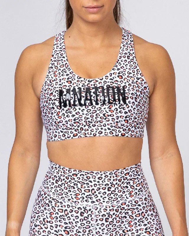 Limited Time Motion Sculpt Bra - Micro Leopard