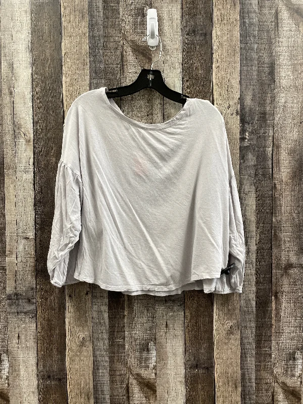 Closeout Top Long Sleeve Basic By Double Zero  Size: L