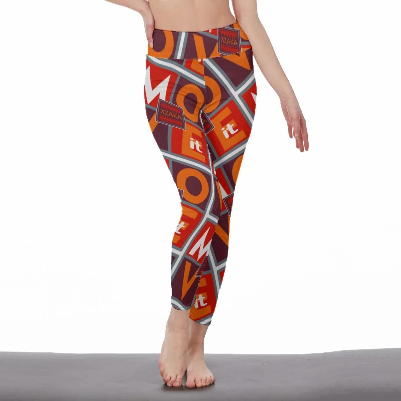 Limited Time Discount XZAKA Women's High Waist Leggings-OTR