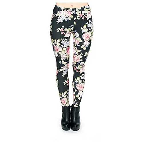 Price Slash Black Floral Seamless Workout Leggings - Women’s 3D Rose Printed Yoga Leggings, Tummy Control Running Pants (Floral, One Size) Price Slash Black Floral Seamless Workout Leggings - Women’s 3D Rose Printed Yoga Leggings, Tummy Control Running Pants (Floral, One Size)