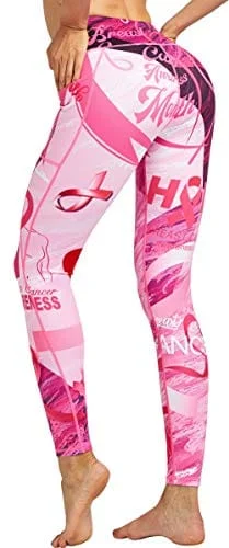 Big Discounts COOLOMG Women's Yoga Pants Printed Leggings Workout Running Tights with Side Pockets Pink S Big Discounts COOLOMG Women's Yoga Pants Printed Leggings Workout Running Tights with Side Pockets Pink S