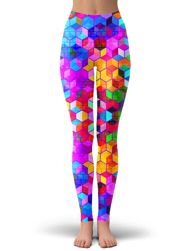 Savings Galore Cubism Leggings