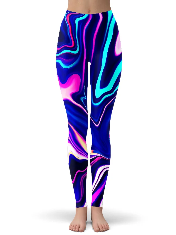 Don't Wait Electric Night Light Leggings