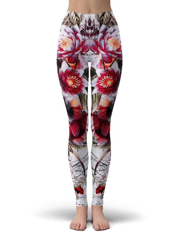 Reduced Prices Floral Skull Leggings