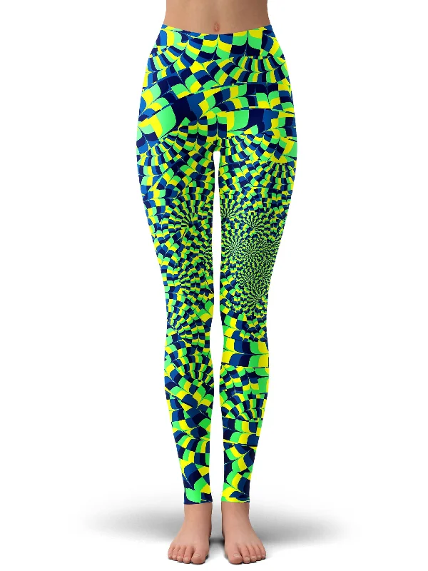 Don't Wait Green Portal Leggings