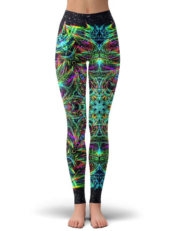 Savings Galore Green Warp Leggings