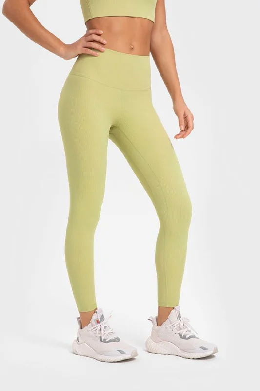 Super Deal Highly Stretchy Wide Waistband Yoga Leggings