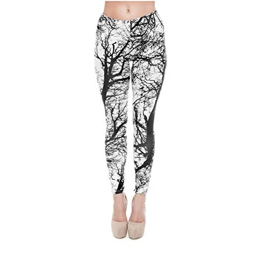 Special Savings Kanora Black and White Seamless Workout Leggings - Women’s 3D Printed Tree Yoga Leggings, Tummy Control Running Pants (Tree, One Size) Special Savings Kanora Black and White Seamless Workout Leggings - Women’s 3D Printed Tree Yoga Leggings, Tummy Control Running Pants (Tree, One Size)