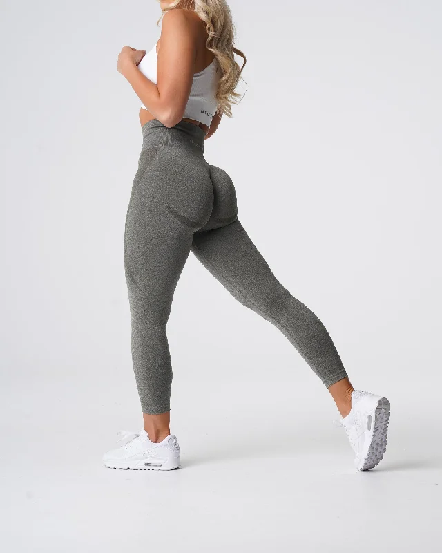 Price Reduction Khaki Green Contour Seamless Leggings