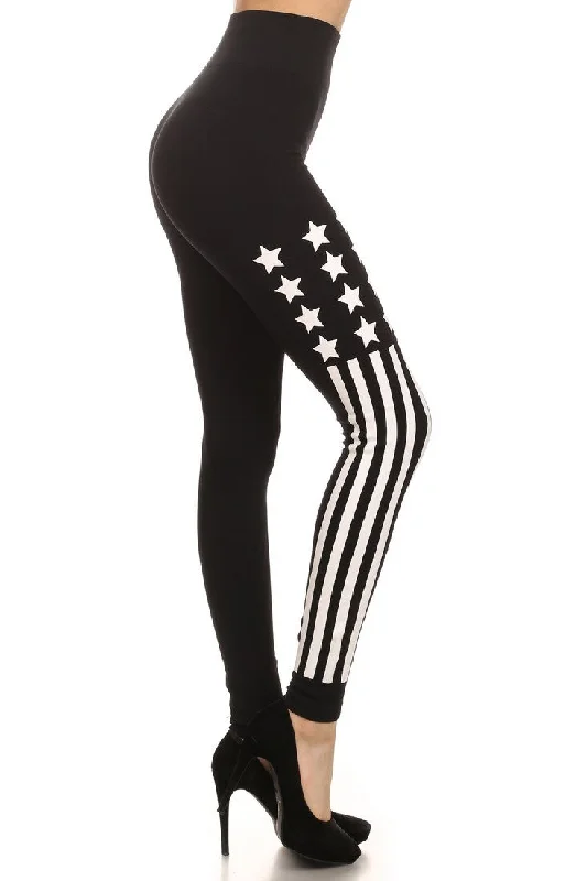 Major Savings Marisa Flag Legging