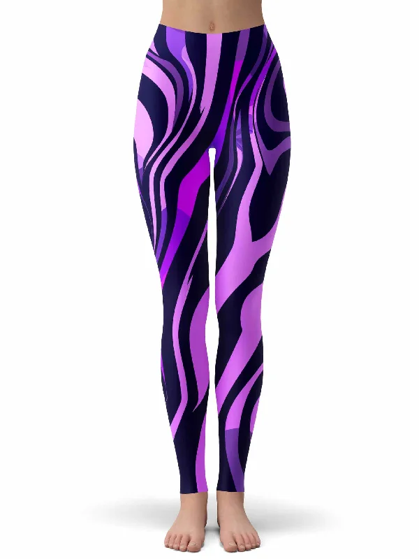 Limited Availability Noir Stripes Leggings