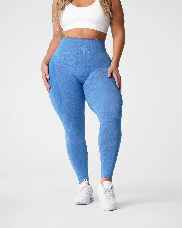 Major Savings Ocean Blue Contour Seamless Leggings