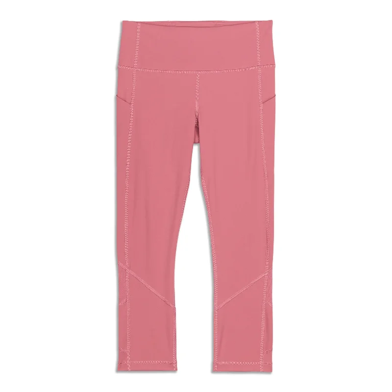 Stock Clearance Pace Rival High-Rise Crop - Resale