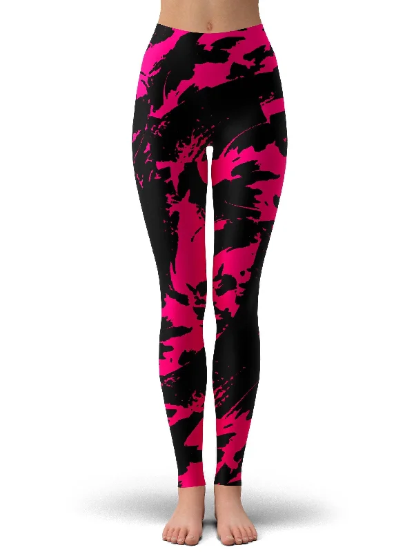 Weekend Deal Pink Swirl Leggings