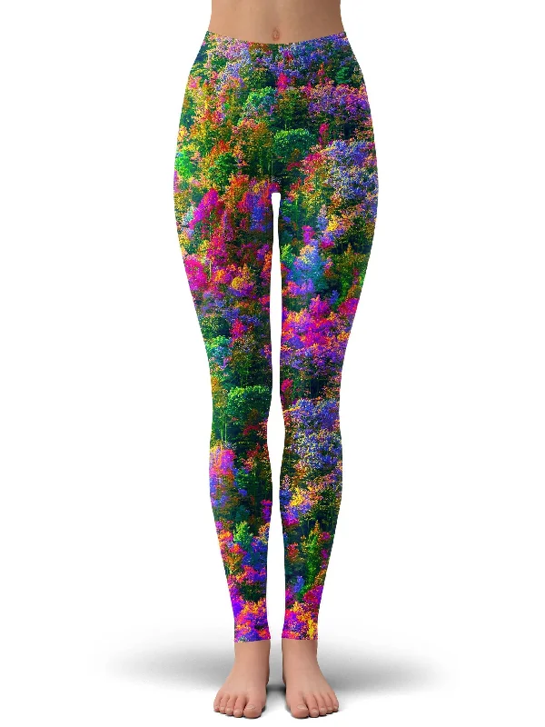 Huge Savings Psychedelic Forest Leggings