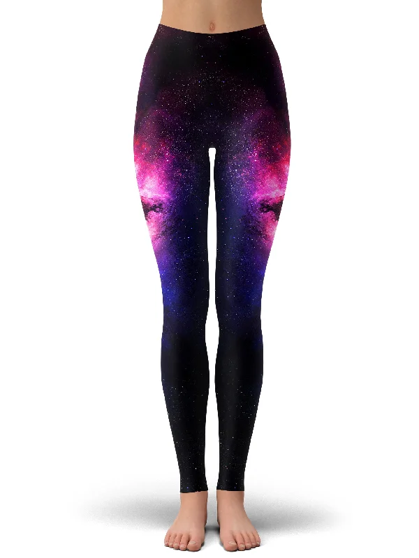 Best Bargains Purple Galaxy Leggings