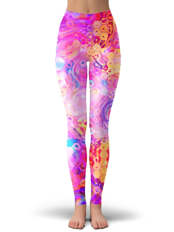 Huge Discounts Purple Mirage Leggings