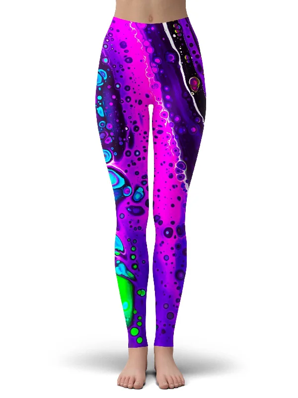 Limited Time Purple Trip Leggings