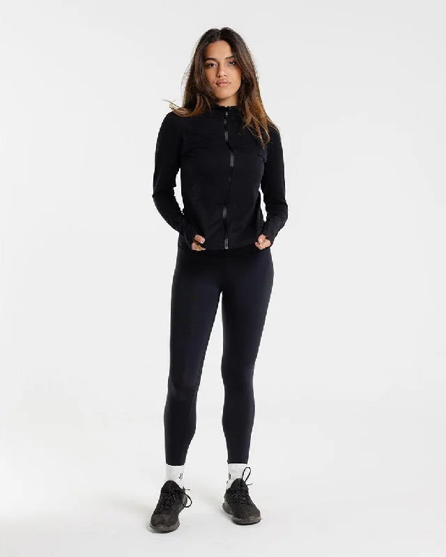 Get It Before It’s Gone Seamless Black Leggings