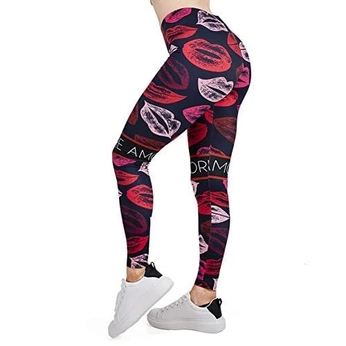 Bargain Prices Sexy Lips Seamless Workout Leggings - Women’s 3D Printed Red Yoga Leggings, Tummy Control Running Pants Bargain Prices Sexy Lips Seamless Workout Leggings - Women’s 3D Printed Red Yoga Leggings, Tummy Control Running Pants