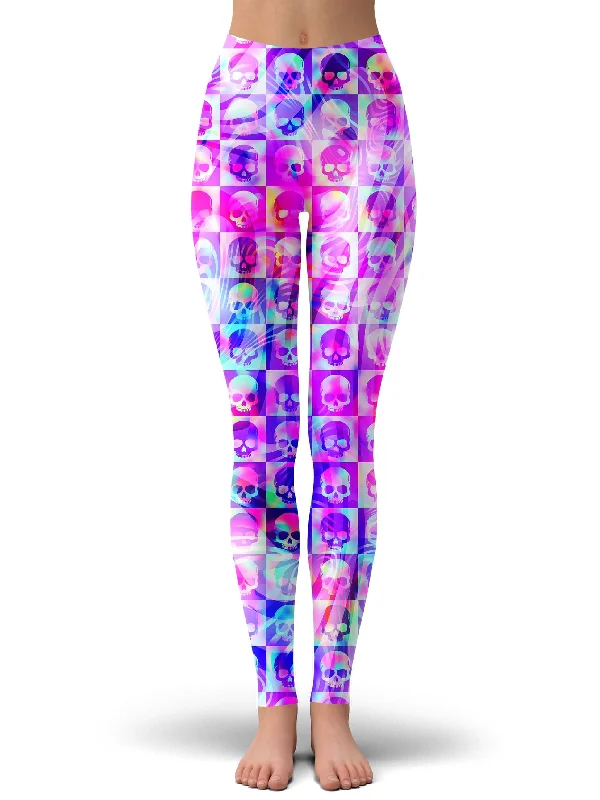Lowest Prices Skull Fam Pink Leggings