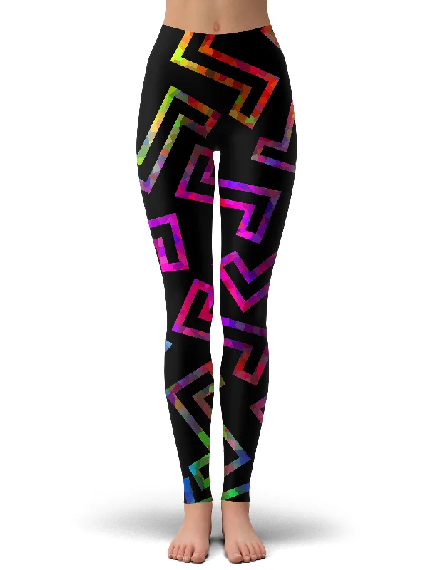 Value Deals Sparkle Geometric Leggings