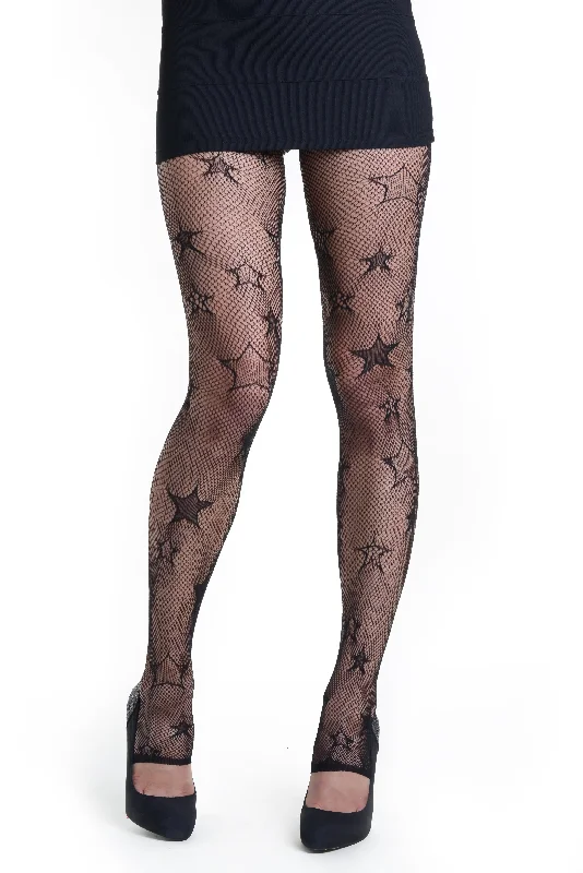 Fantastic Offers Streaming Stars Stirrup Fishnet Tights