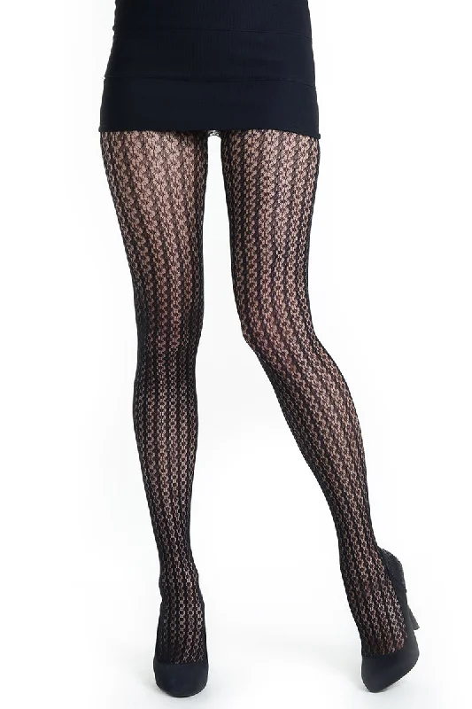 Lowest Price Striped Floral Daisies Fishnet Tights