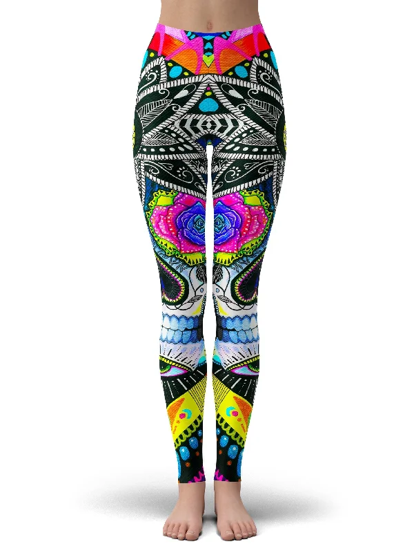 Members Only Suger Skull Leggings