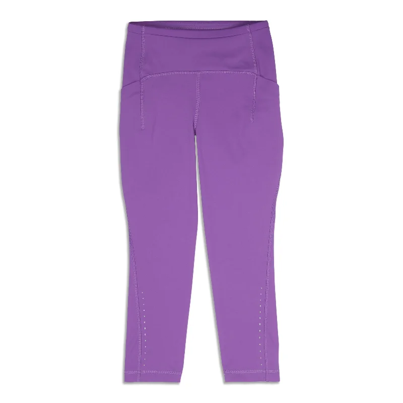 Hot Deal Swift Speed High-Rise Crop - Resale