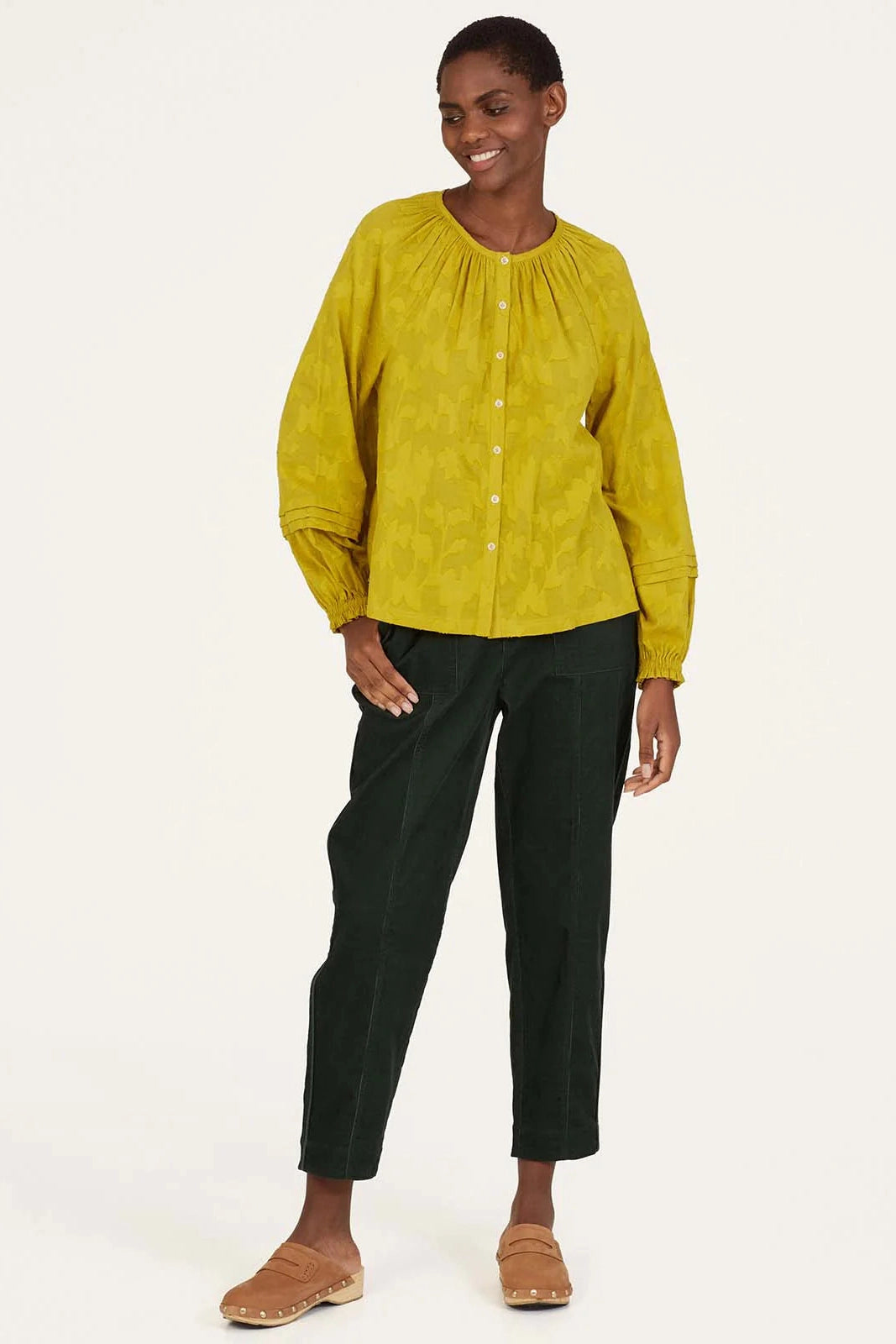 Discount Deals Thought Milou Organic Cotton Corduroy Trousers
