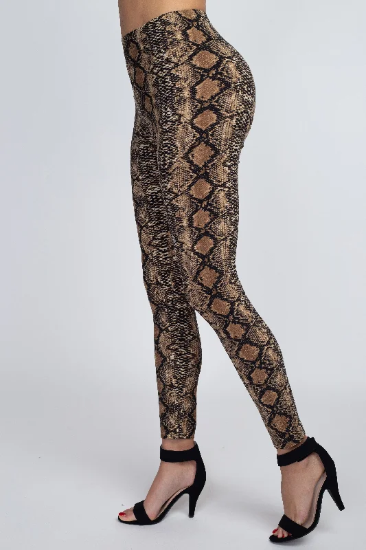 Price Drop Ultra Soft Snakeskin Print Leggings
